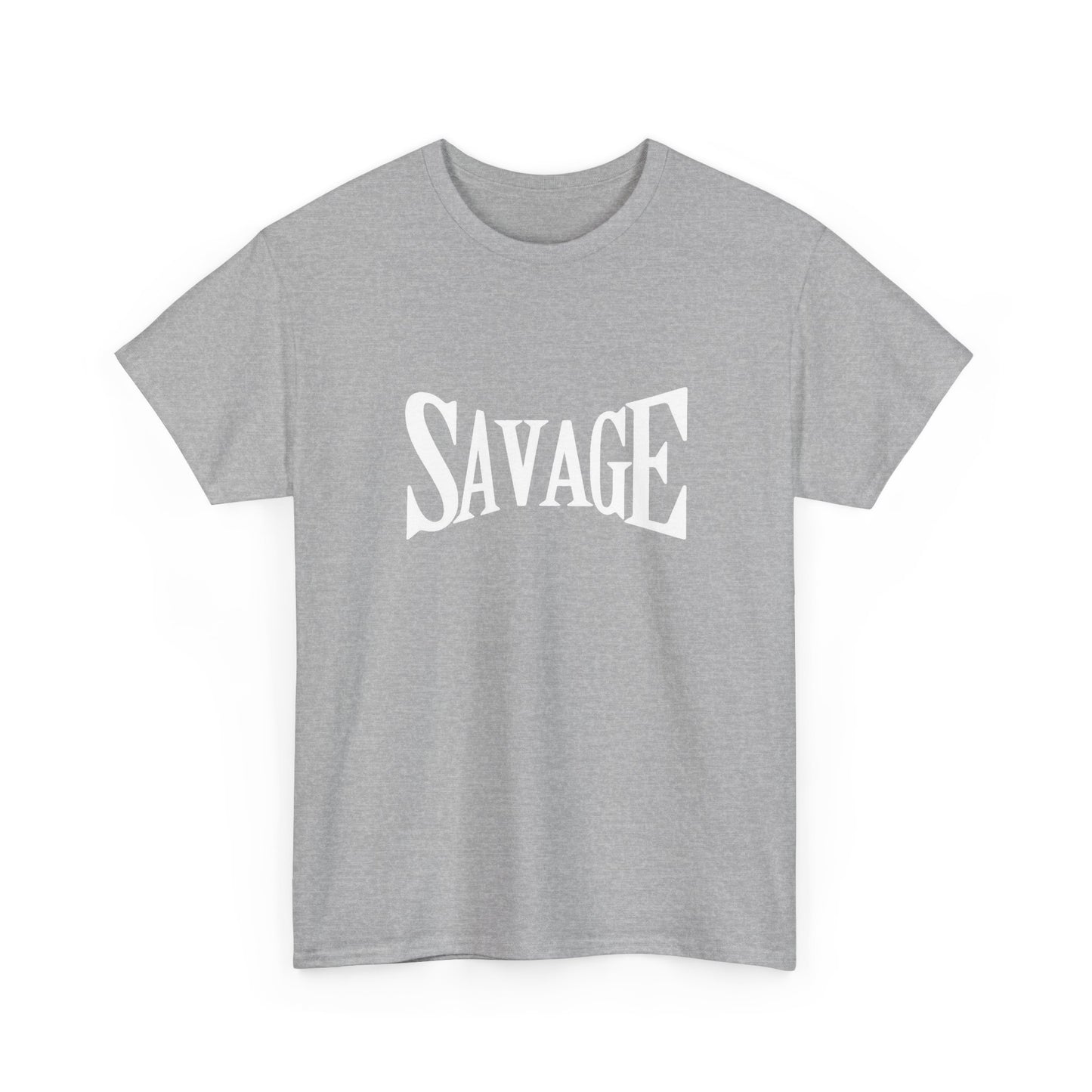 Savage Graphic T Shirt NEW Vintage Unisex Heavy Cotton Tee