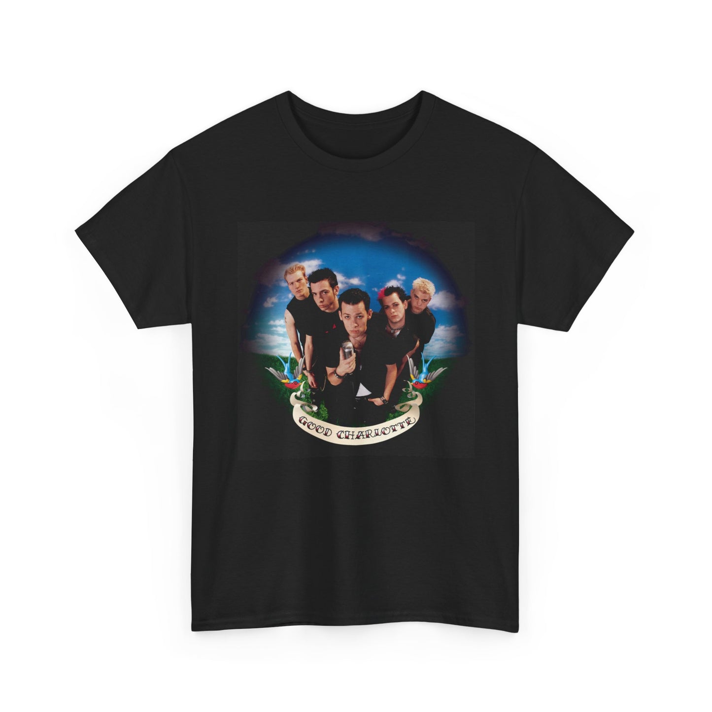 Good Charlotte Tshirt Vintage Album Cover Punk Rock Unisex Heavy Cotton Tee