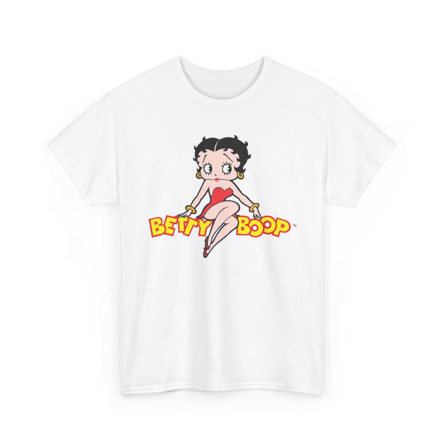Betty Boop Graphic T Shirt Vintage Retro Art Unisex Heavy Cotton Tee 4