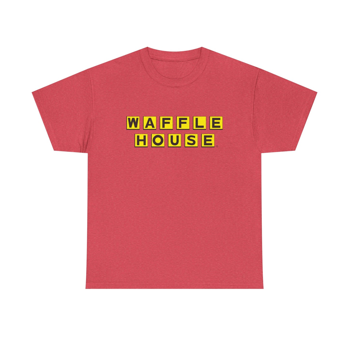 Waffle House Graphic T Shirt Breakfast Cafe Pancakes Retro Unisex Cotton Tee