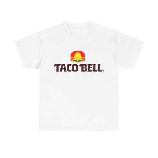Taco Bell T Shirt Vintage Funny Retro Logo Gift Mexican Unisex Heavy Cotton Tee