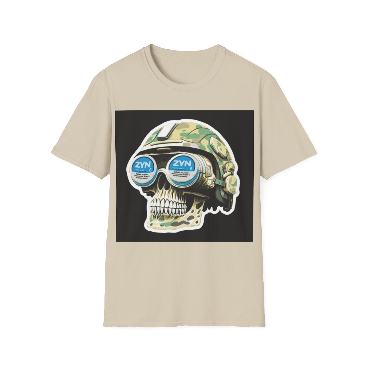 ZYN shirt pouch American Camo zyn pouch tucker trump vintage Softstyle T-Shirt