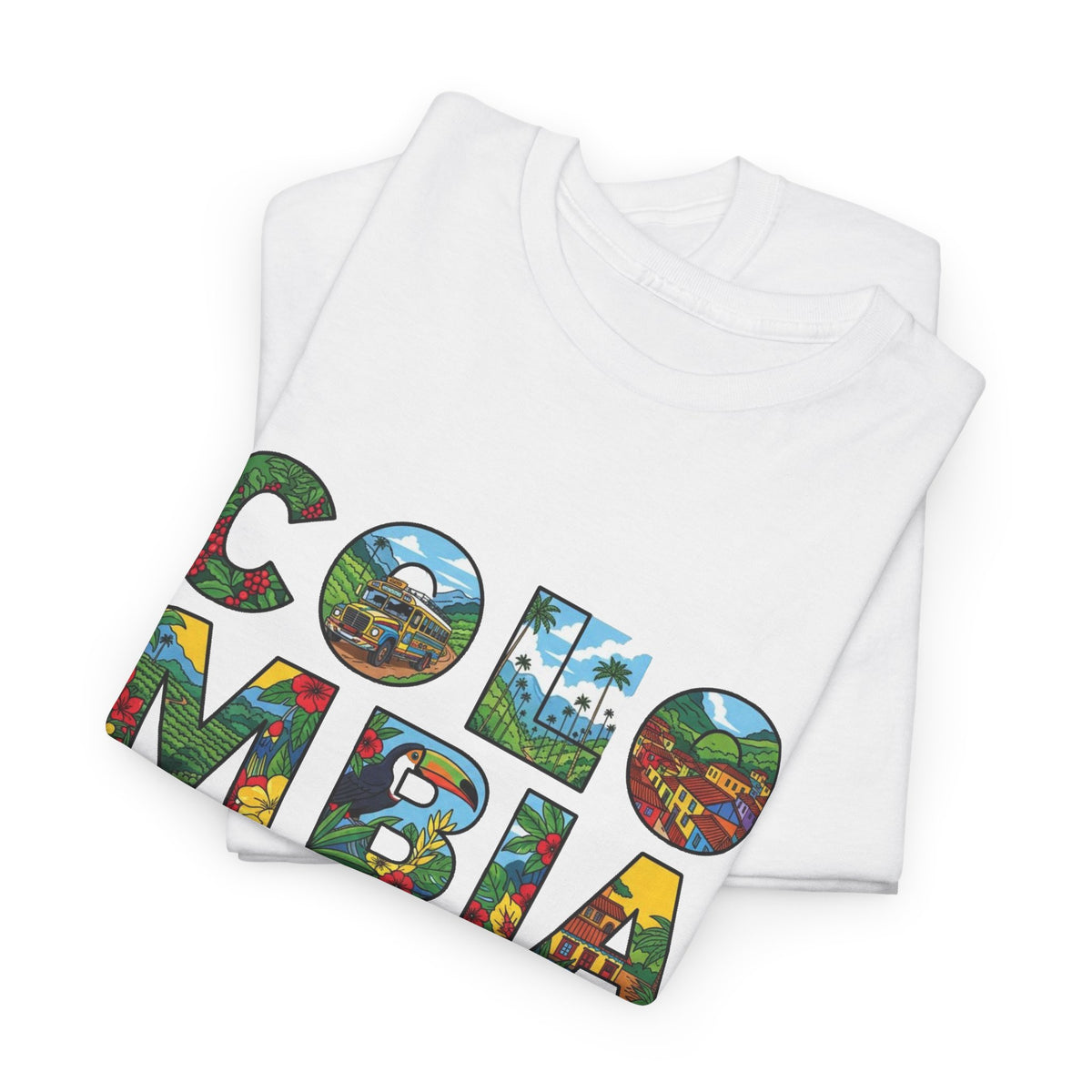 Columbia Graphic T Shirt Men's Travel Heavy Cotton Tee