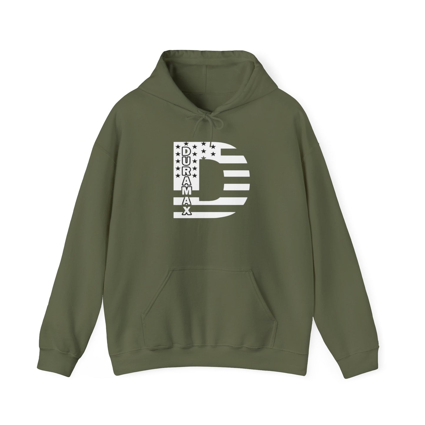 Duramax Diesel Engine Graphic Hoodie Unisex Heavy Blend™ Hooded Sweatshirt