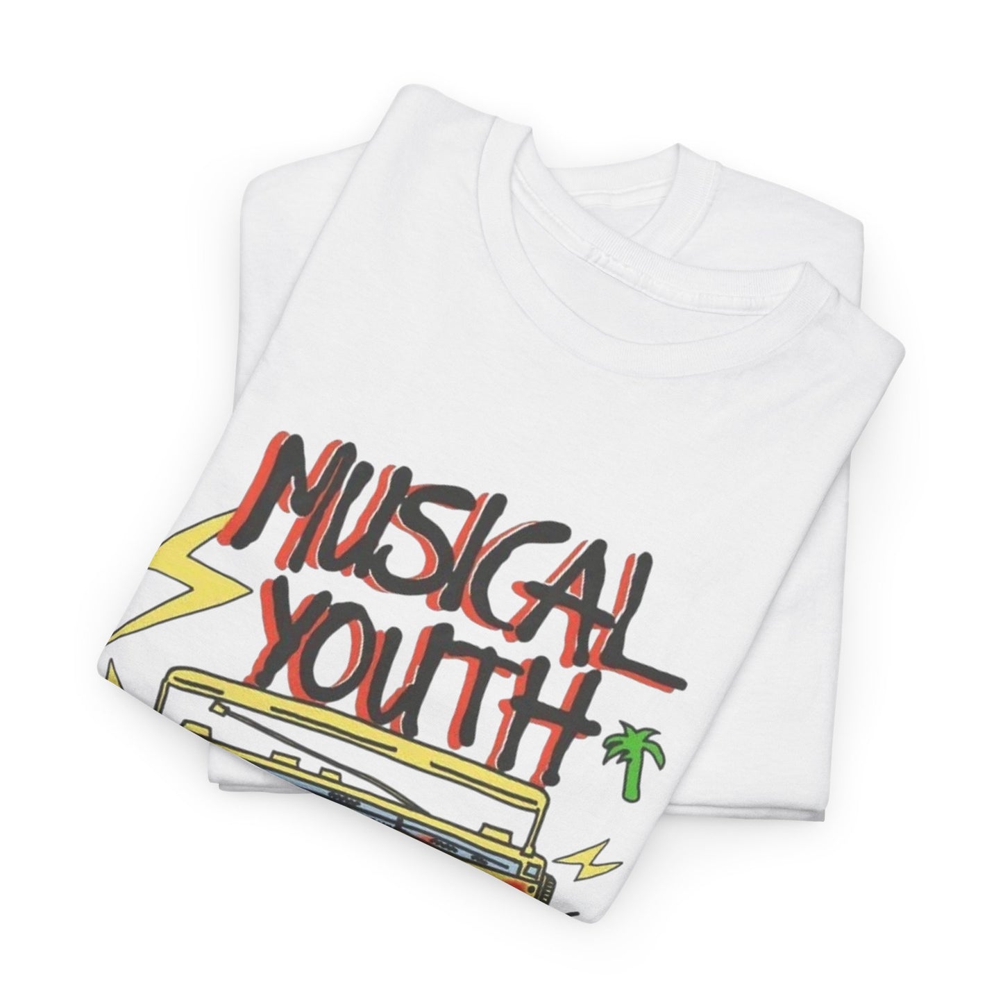 Musical Youth Vintage Graphic T Shirt Unisex Heavy Cotton Tee