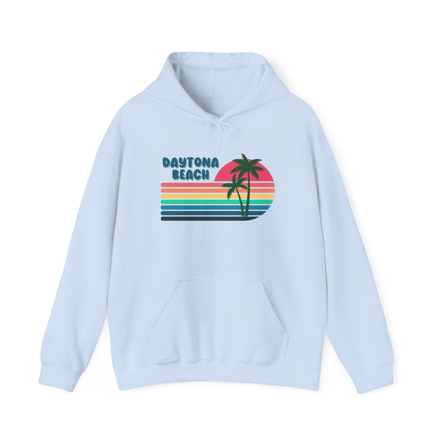 Daytona Beach Graphic Hoodie Hooded Sweatshirt NEW ADULT