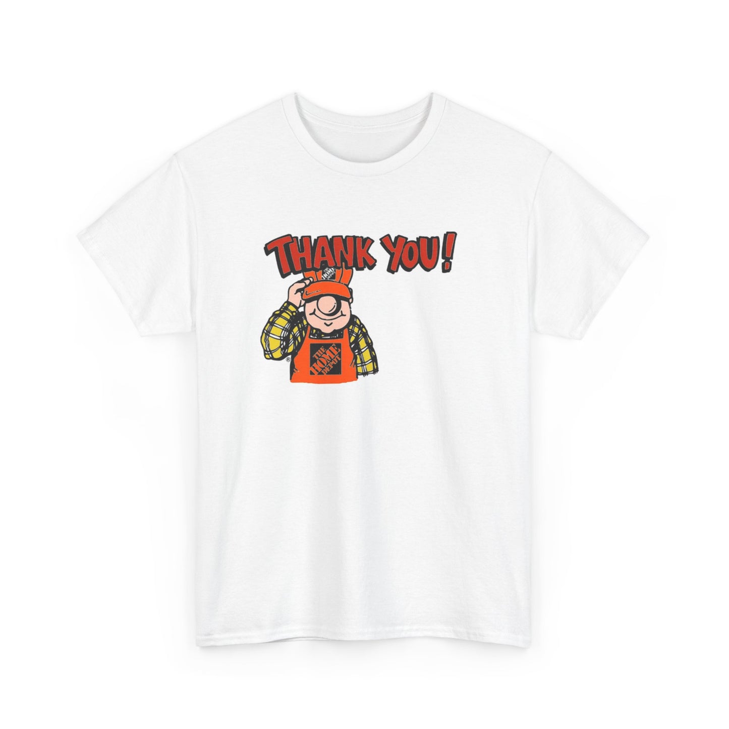 Home Depot Mascot Retro 90s T Shirt BRAND NEW Apparel Unisex Graphic Tee USA