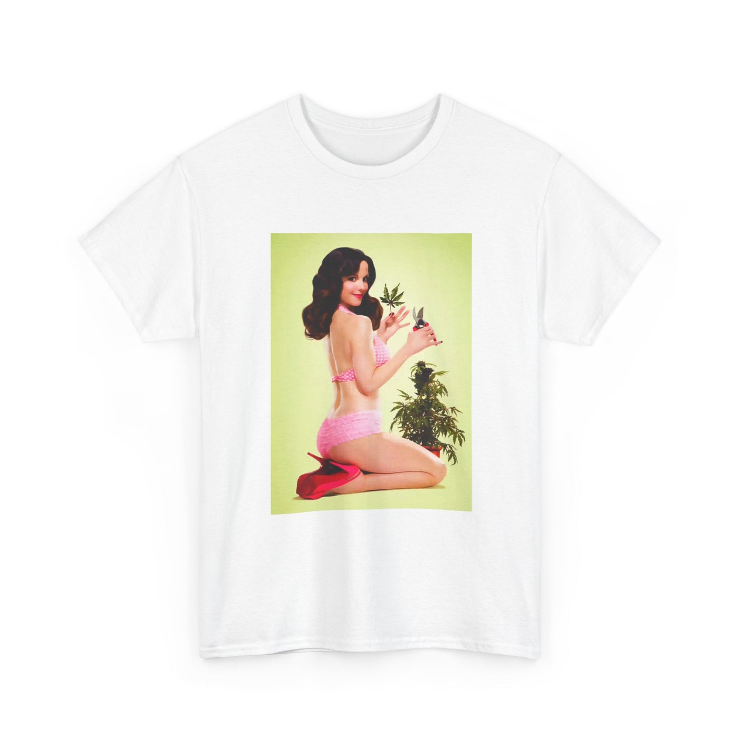 Weeds Tshirt Retro Tv series 420 bikini California cheech Unisex Heavy Cotton