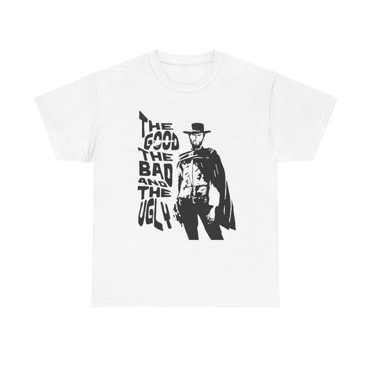 The Good The Bad The Ugly Graphic T Shirt NEW ADULT TEE Cotton