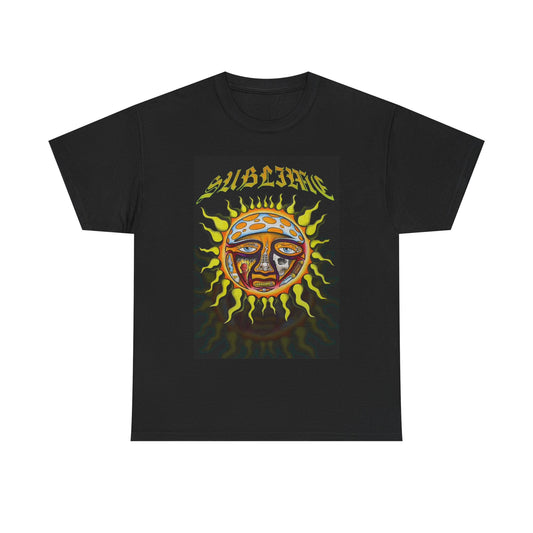 Sublime T-shirt vintage sun 420 graphic retro 90s California Unisex Heavy Cotton
