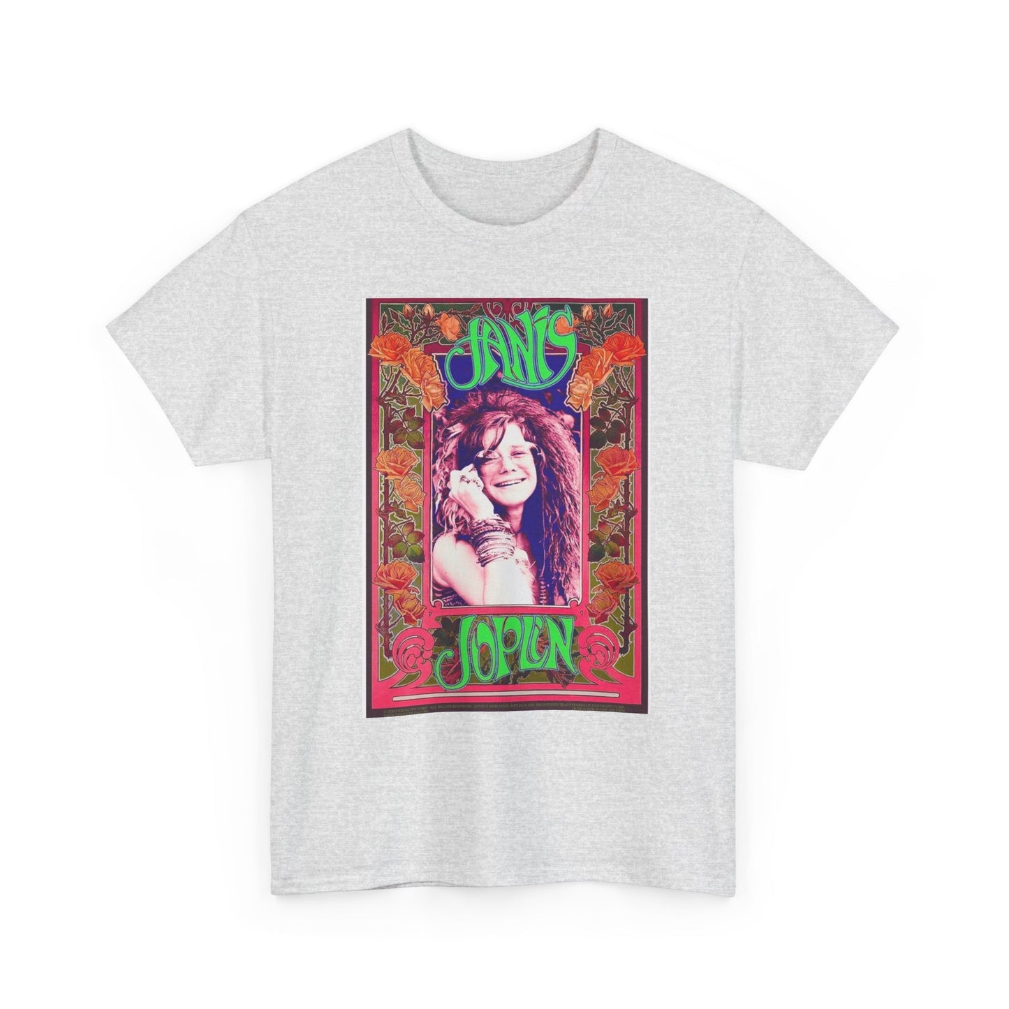 Janis Joplin Retro T Shirt BRAND NEW Apparel Unisex Graphic Tee USA