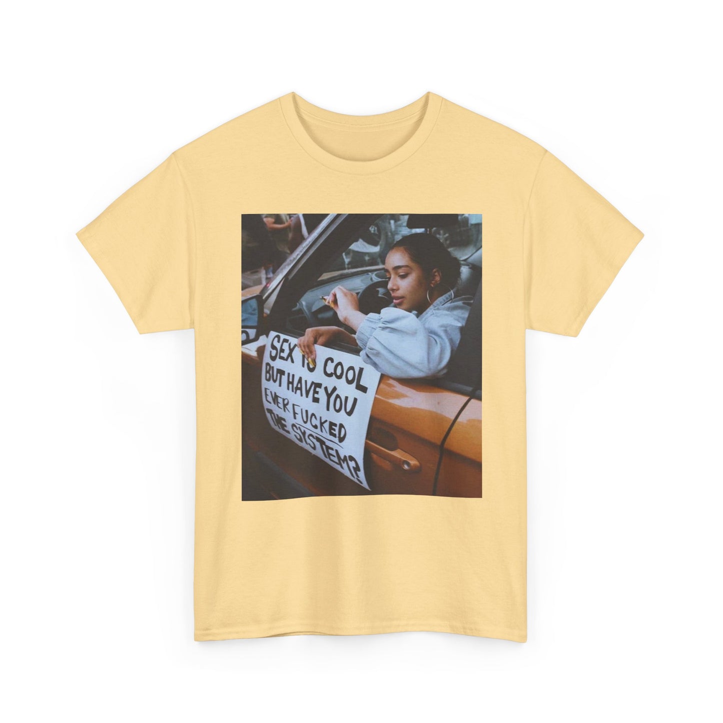 Sex Is Cool Funny Graphic T Shirt Unisex Heavy Cotton Tee Gift New