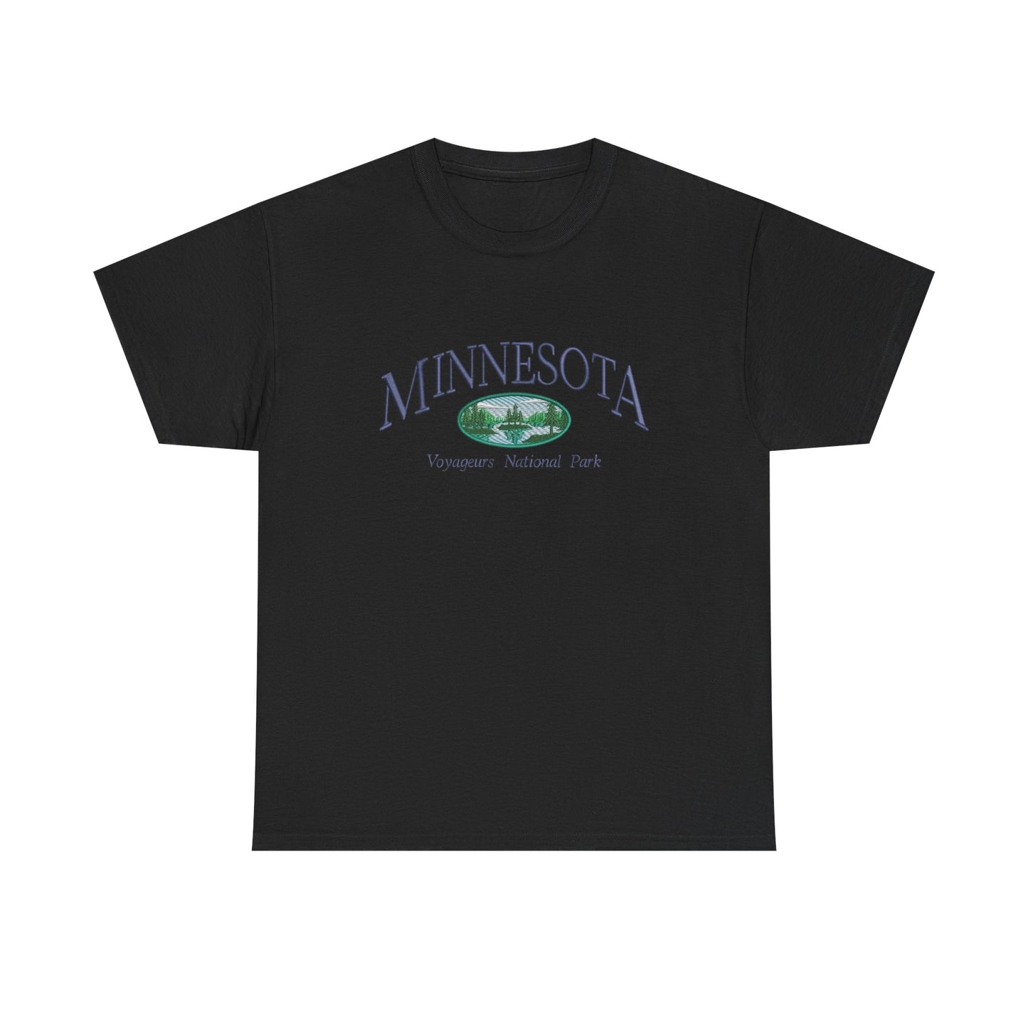 Minnesota National Parks Graphic T Shirt NEW Unisex Heavy Cotton Tee
