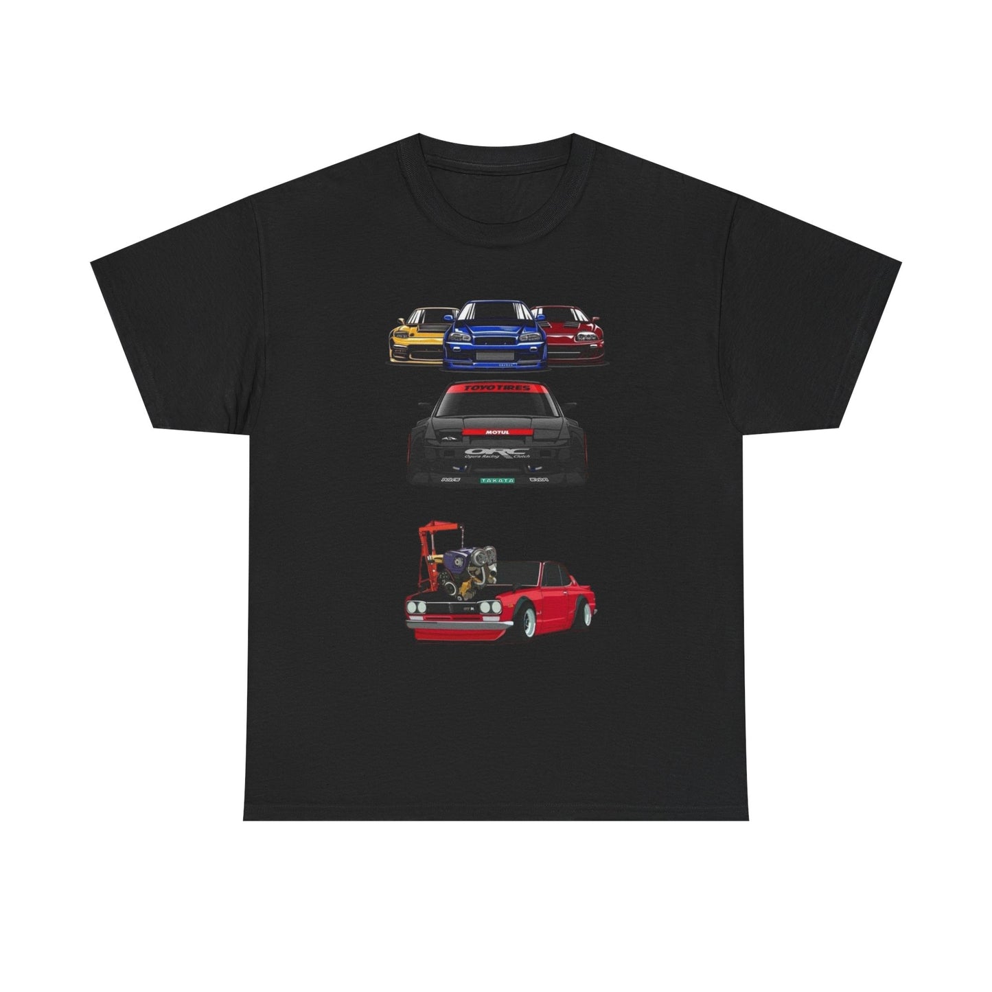 JDM Legends Retro Graphic T Shirt NEW ADULT Tee