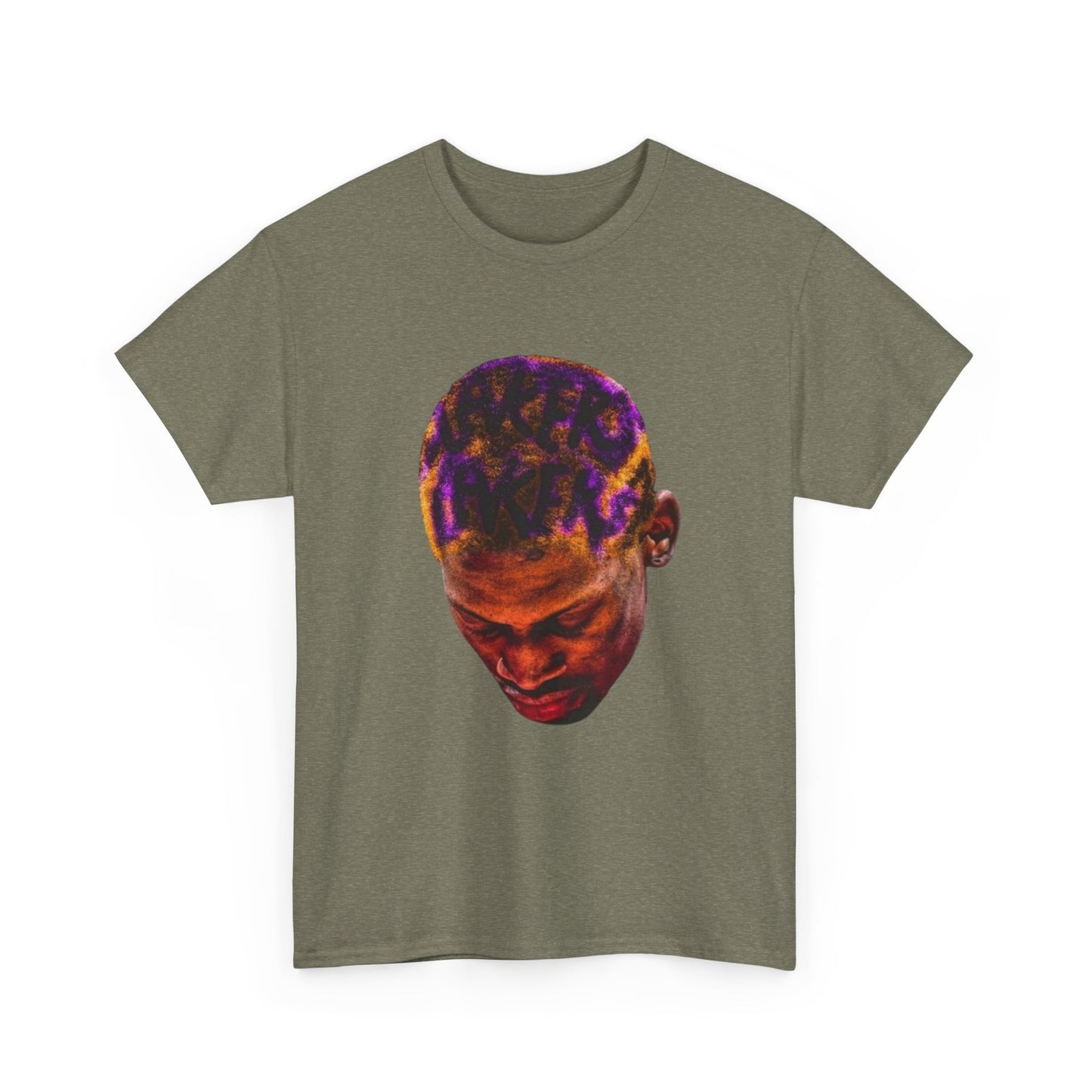 Dennis Rodman Retro Graphic T Shirt NEW Adult Regular Heavy Cotton Tee