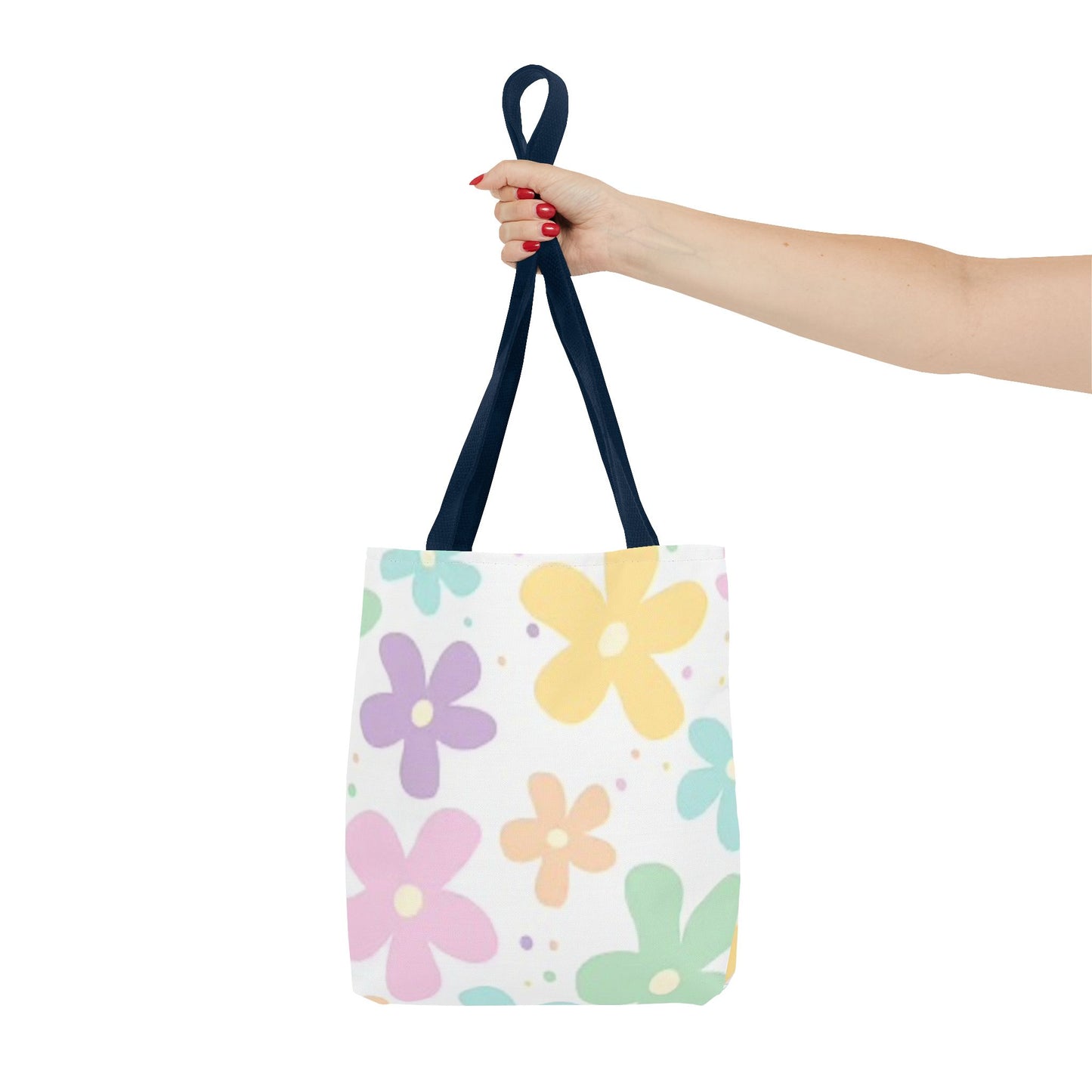 Multi Color Floral Brand NEW Bright Tote Bag (AOP)