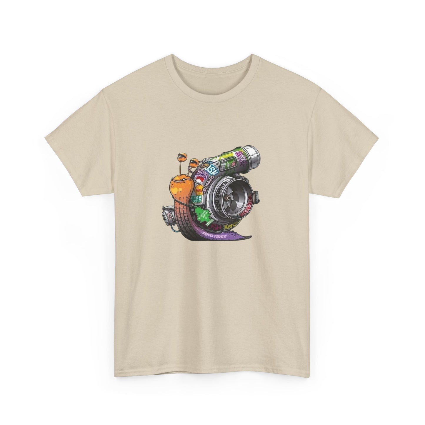 Snail Turbo JDM Cars Funny Toyo Graphic T Shirt Gift New AMERICAN VINTAGE