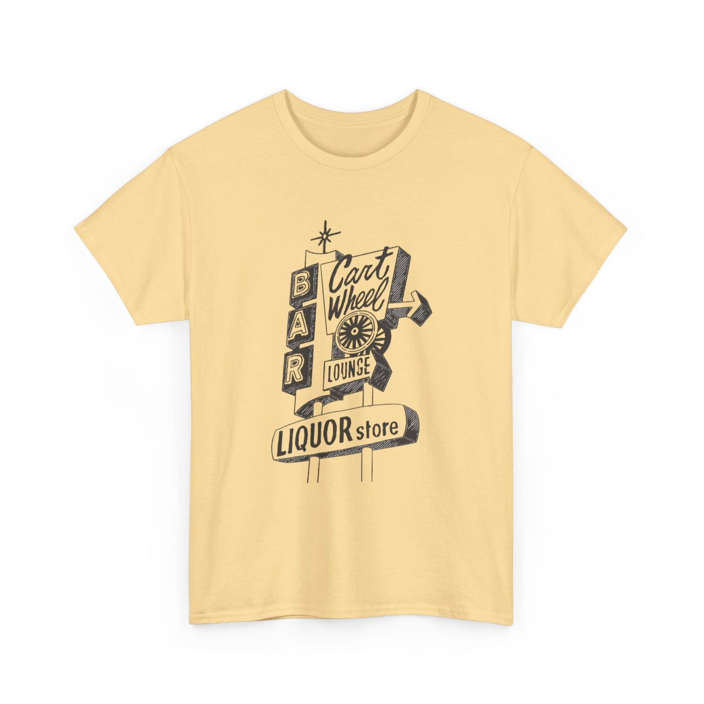 Bar Liquor Store Graphic T Shirt Unisex Heavy Cotton Tee Gift