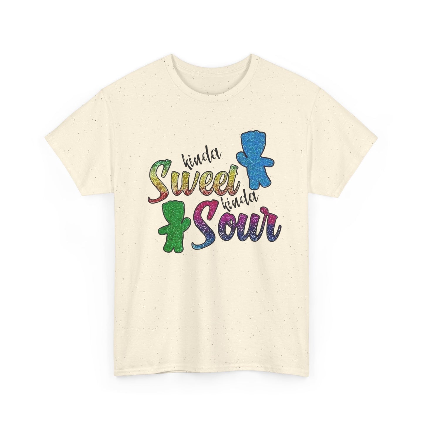 Kinda Sweet Kinda Sour Graphic T Shirt NEW Unisex Heavy Cotton Tee