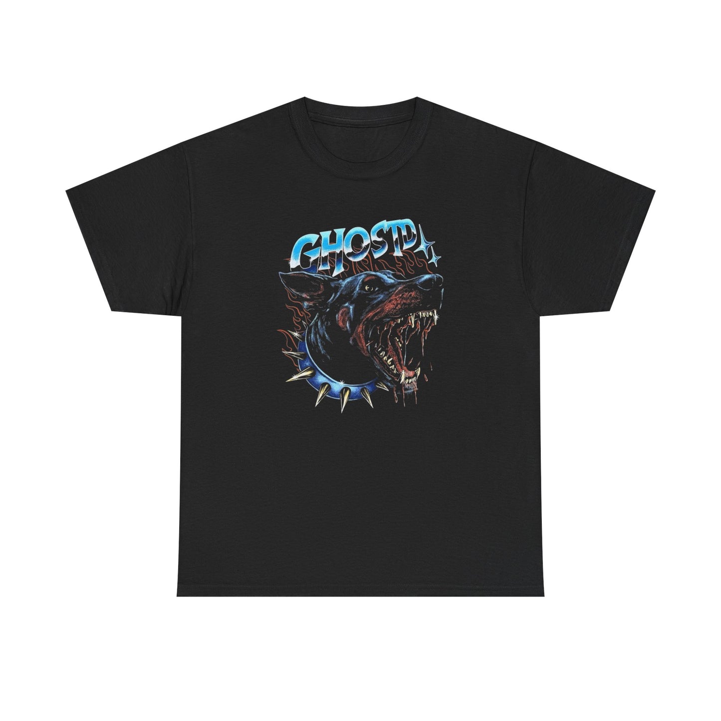 Ghosted Dawg Graphic T Shirt NEW Heavy Cotton Tee