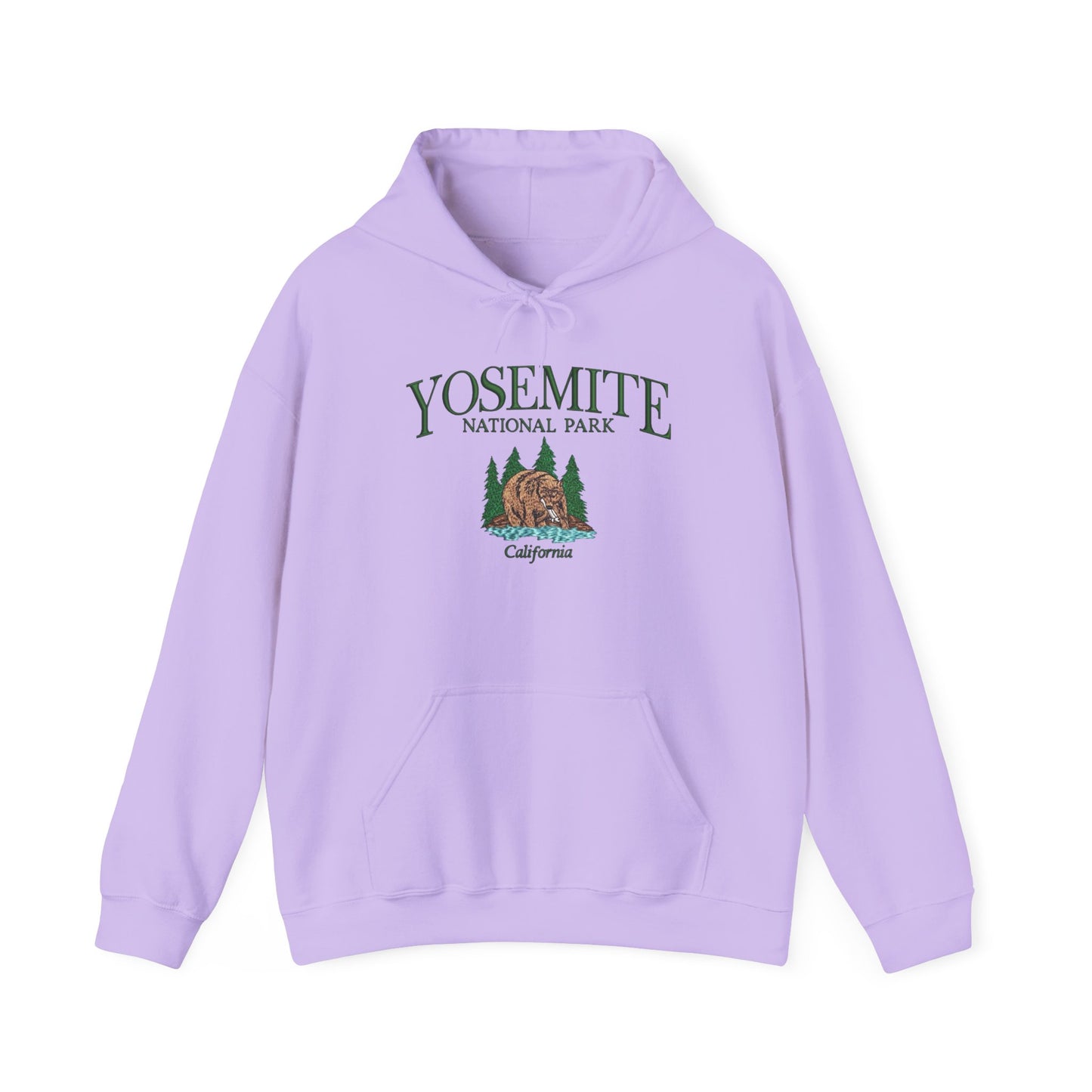Yosemite National Park Graphic Hoodie Heavy Blend Sweatshirt NEW