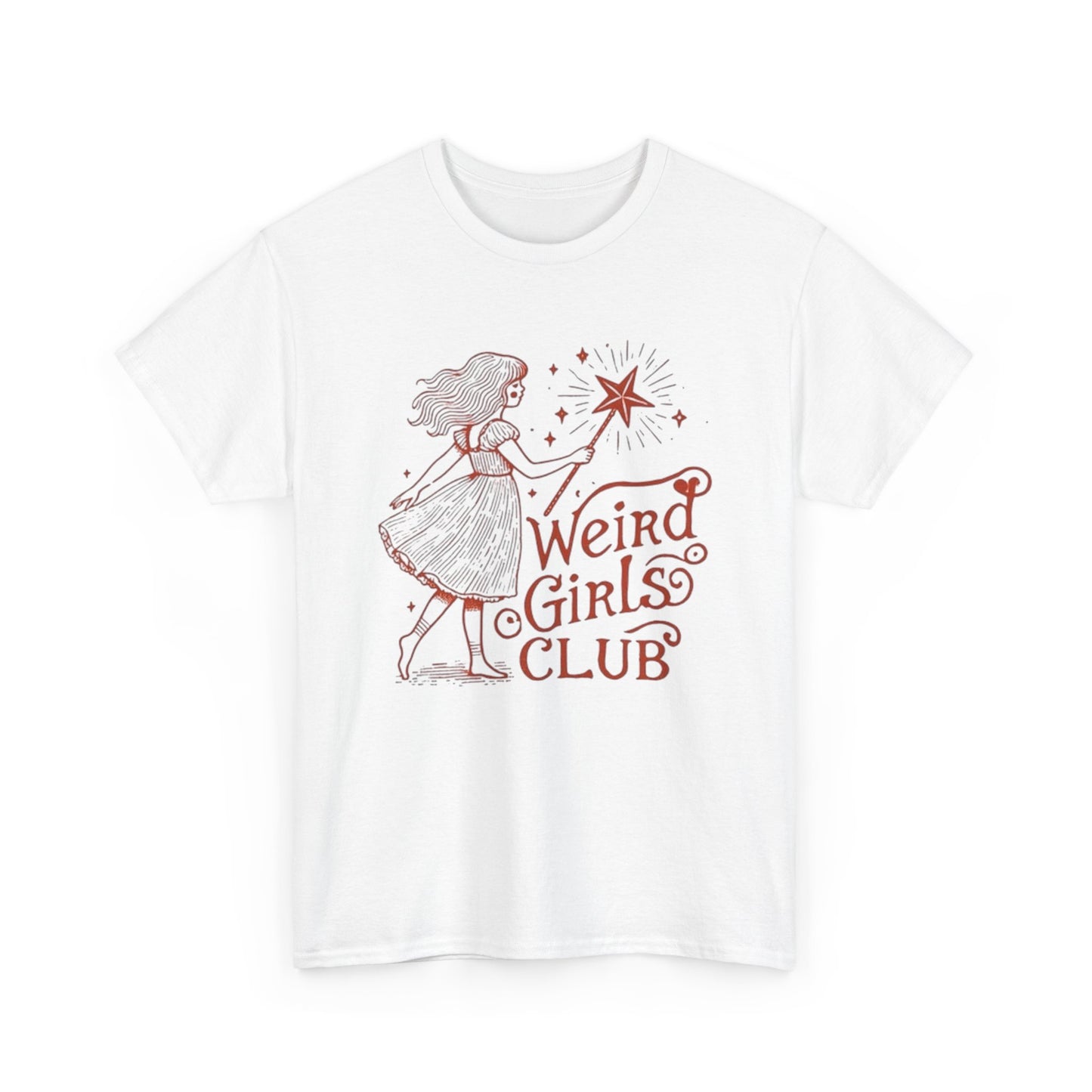 Weird Girls Club T Shirt Unisex Heavy Cotton Tee