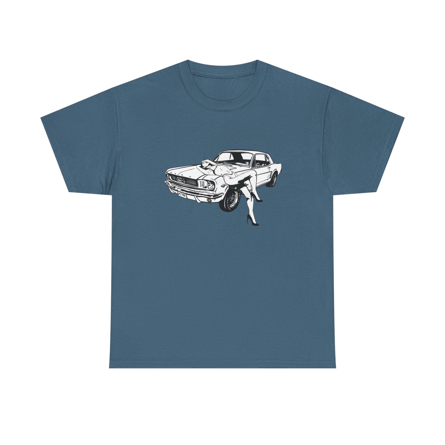 60's Mustang Model Graphic T Shirt ADULT NEW VINTAGE TEE