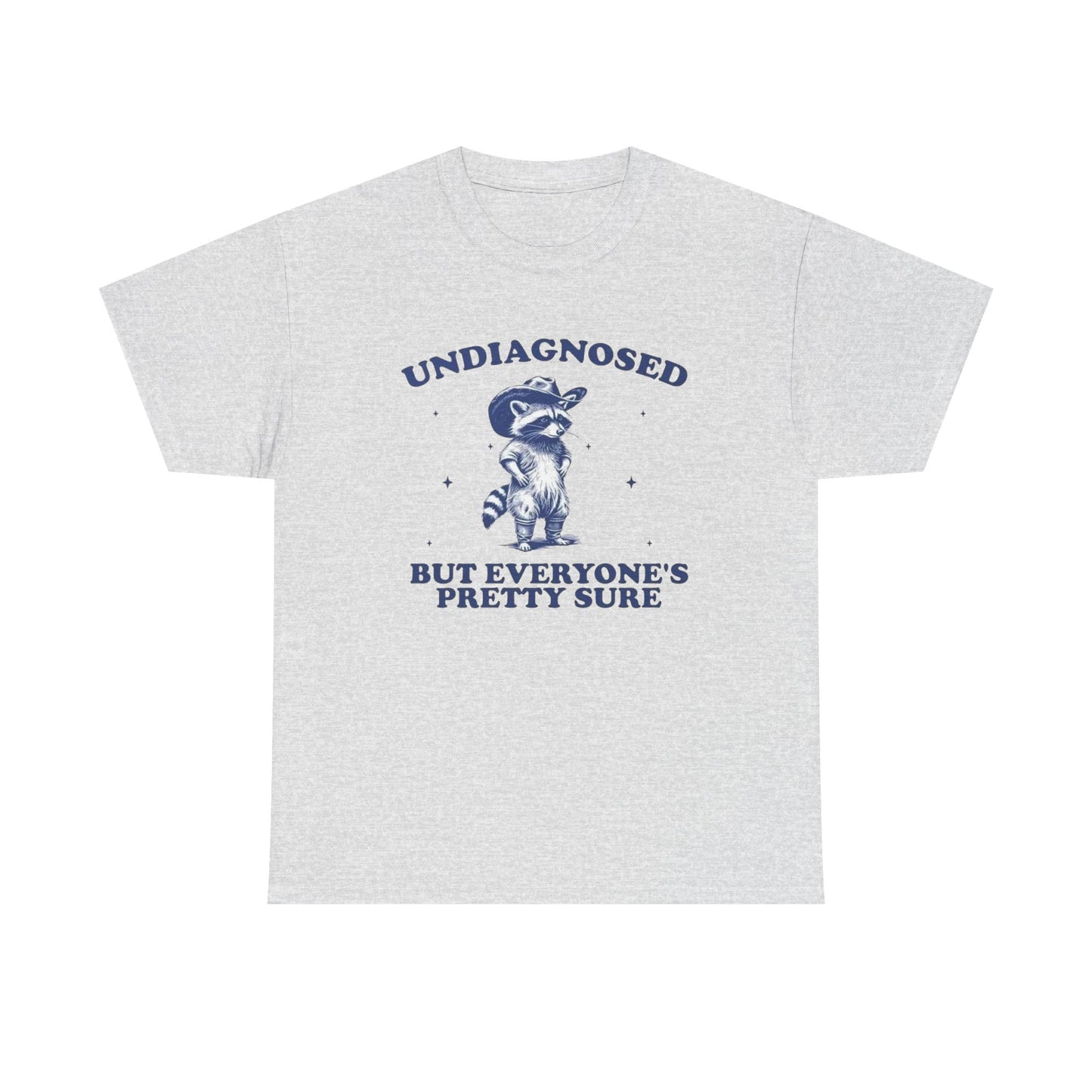Undiagnosed Funny Graphic T Shirt Unisex Gift New AMERICAN VINTAGE