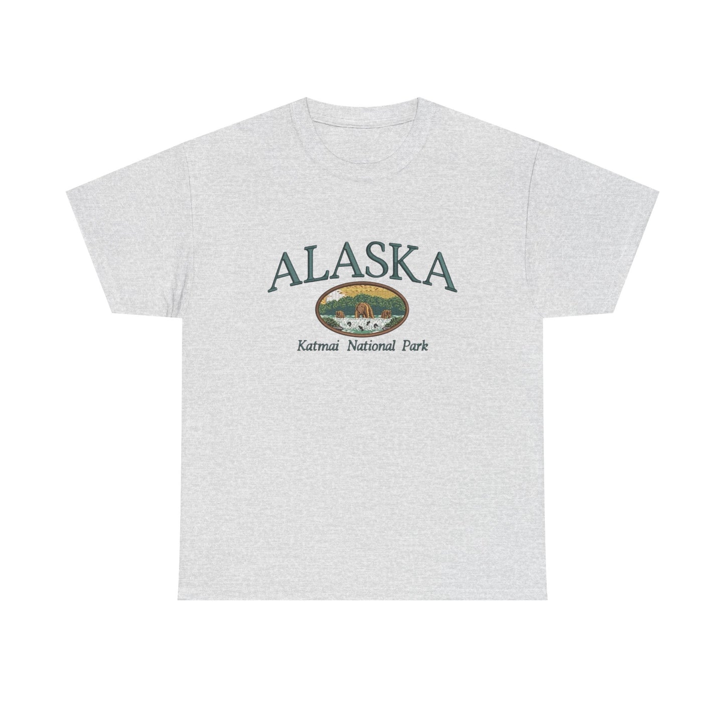 Alaska Graphic T Shirt NEW Unisex Heavy Cotton Tee