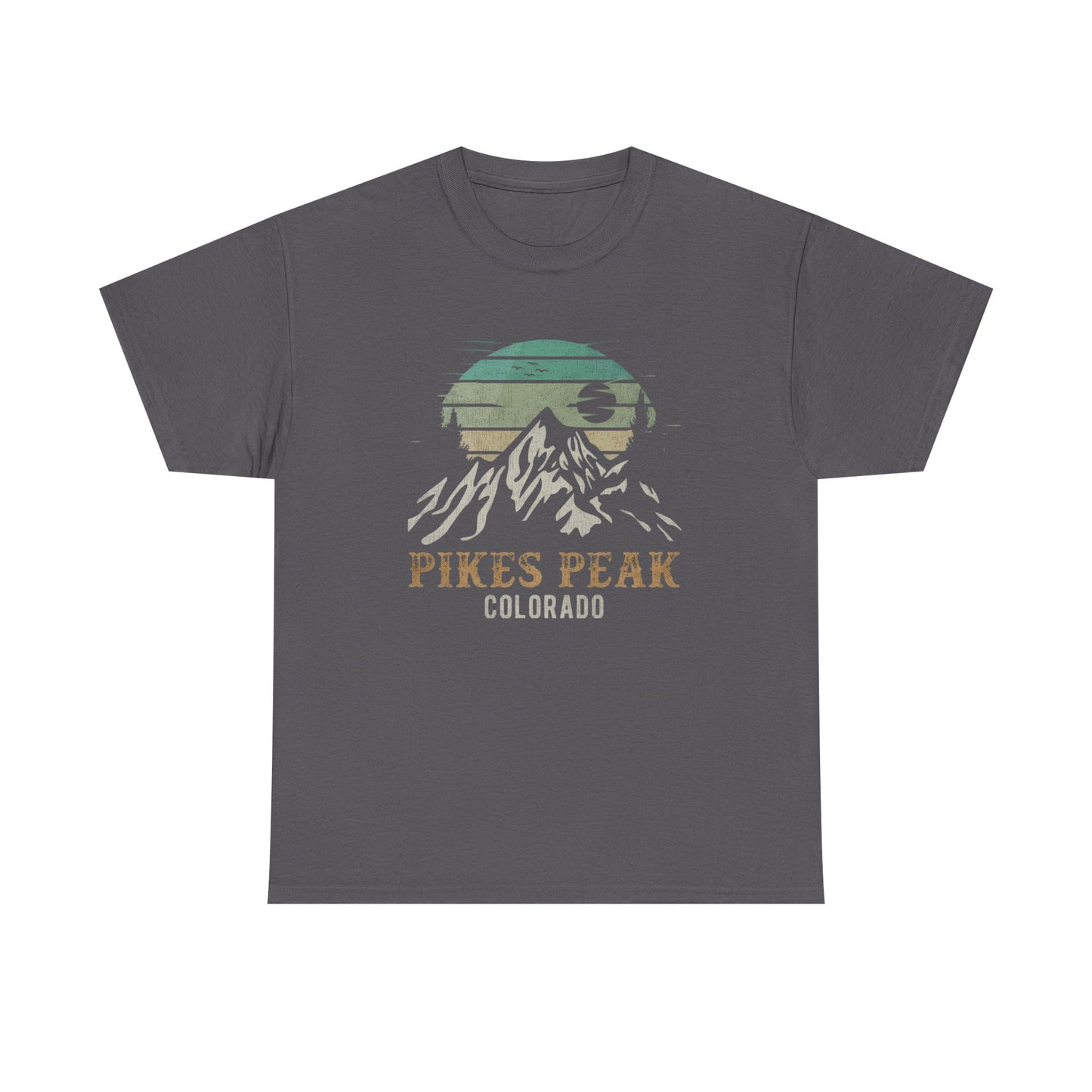 Pikes Peak Colorado Graphic T Shirt NEW Adult Tee
