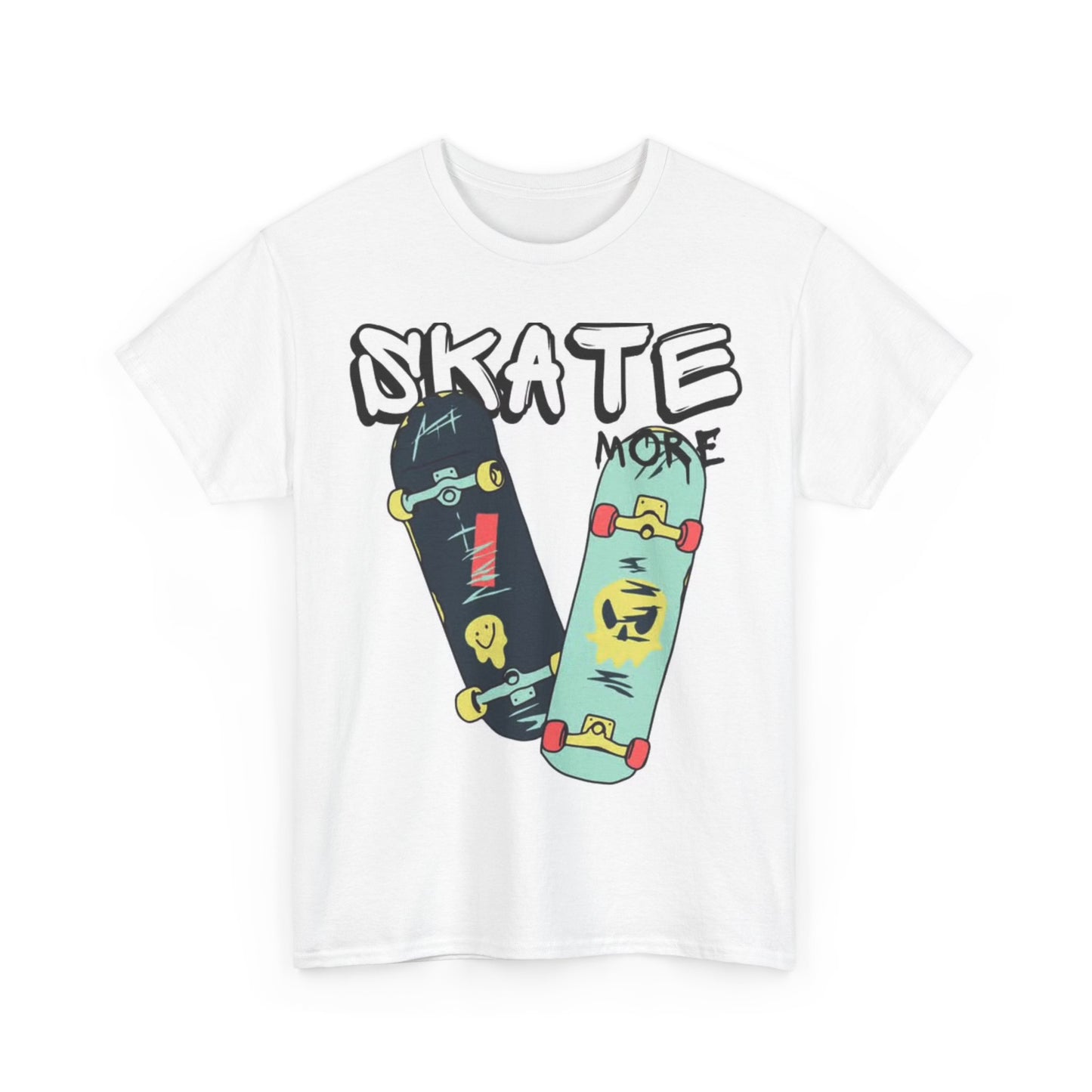 Skate Tshirt Skate Boarding SB Vintage Graphic Unisex Heavy Cotton Tee