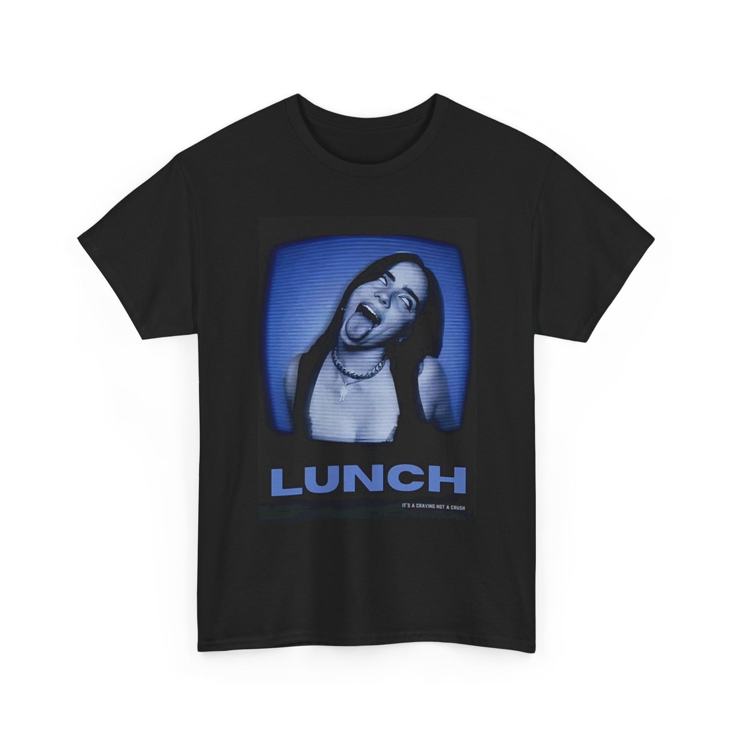 Lunch Billie Album Cover T Shirt BRAND NEW Apparel Unisex Graphic Tee USA