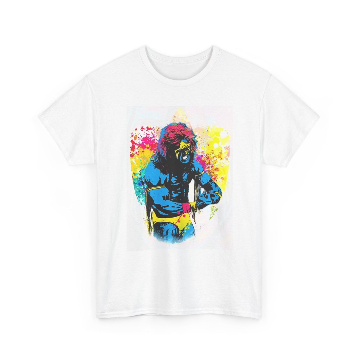 Vintage Wrestling MMA Graphic T Shirt Retro Unisex Heavy Cotton Tee