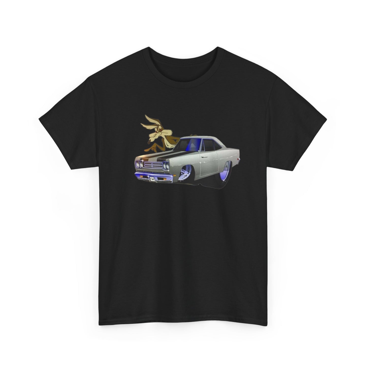 Plymouth Roadrunner Classic Graphic T Shirt Unisex Heavy Cotton Tee NEW