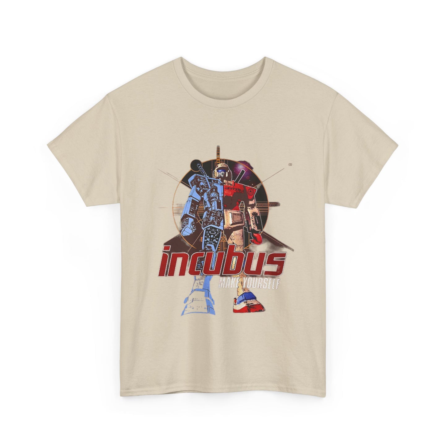 Incubus T-shirt vintage rock band retro metal Unisex Heavy Cotton Tee