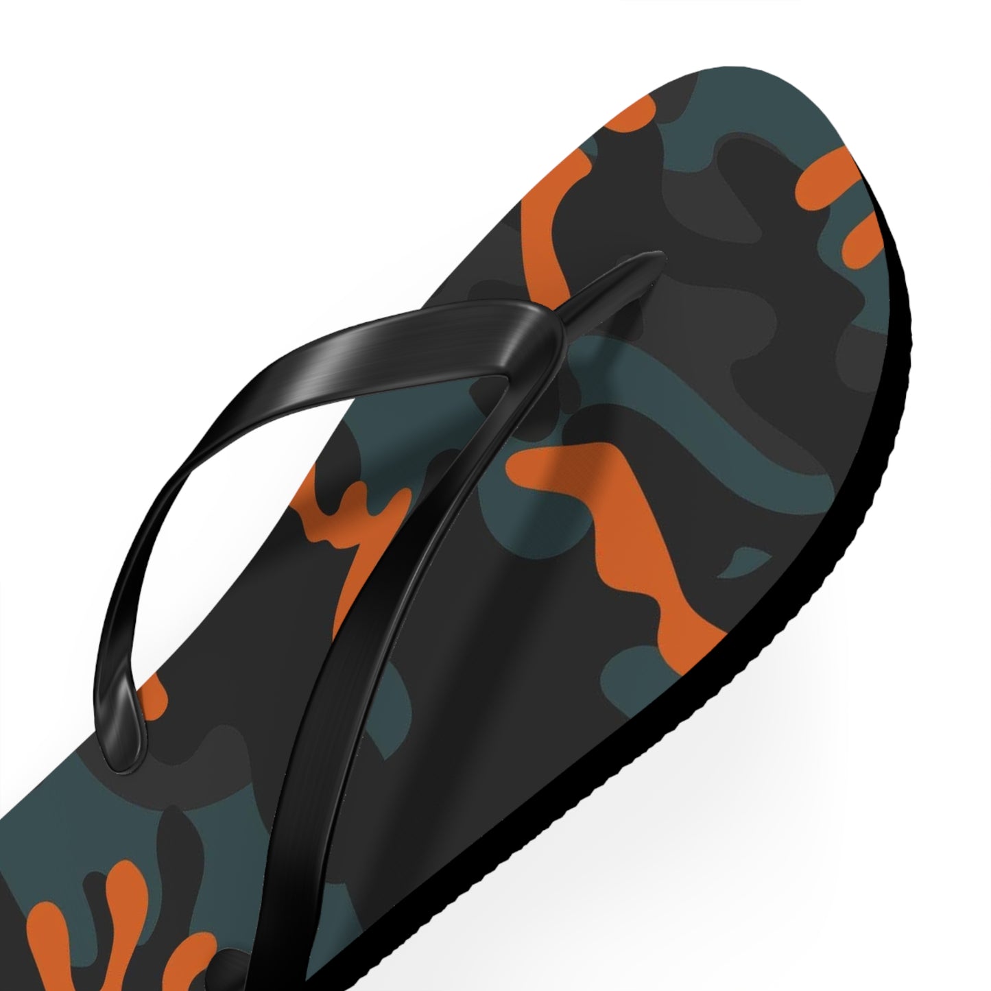 Waves And Sun Sandals Camo Print Summer Flip Flops Slides BRAND NEW