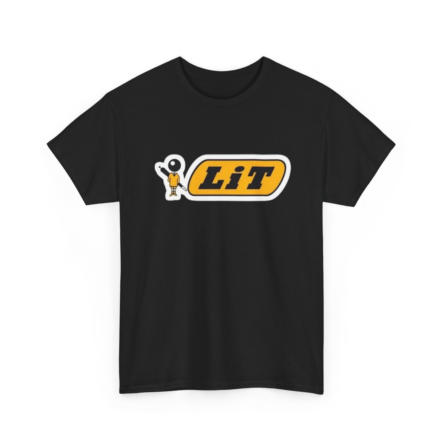 Lit Funny Meme Jokes T-Shirt Unisex Heavy Cotton Tee Gift New