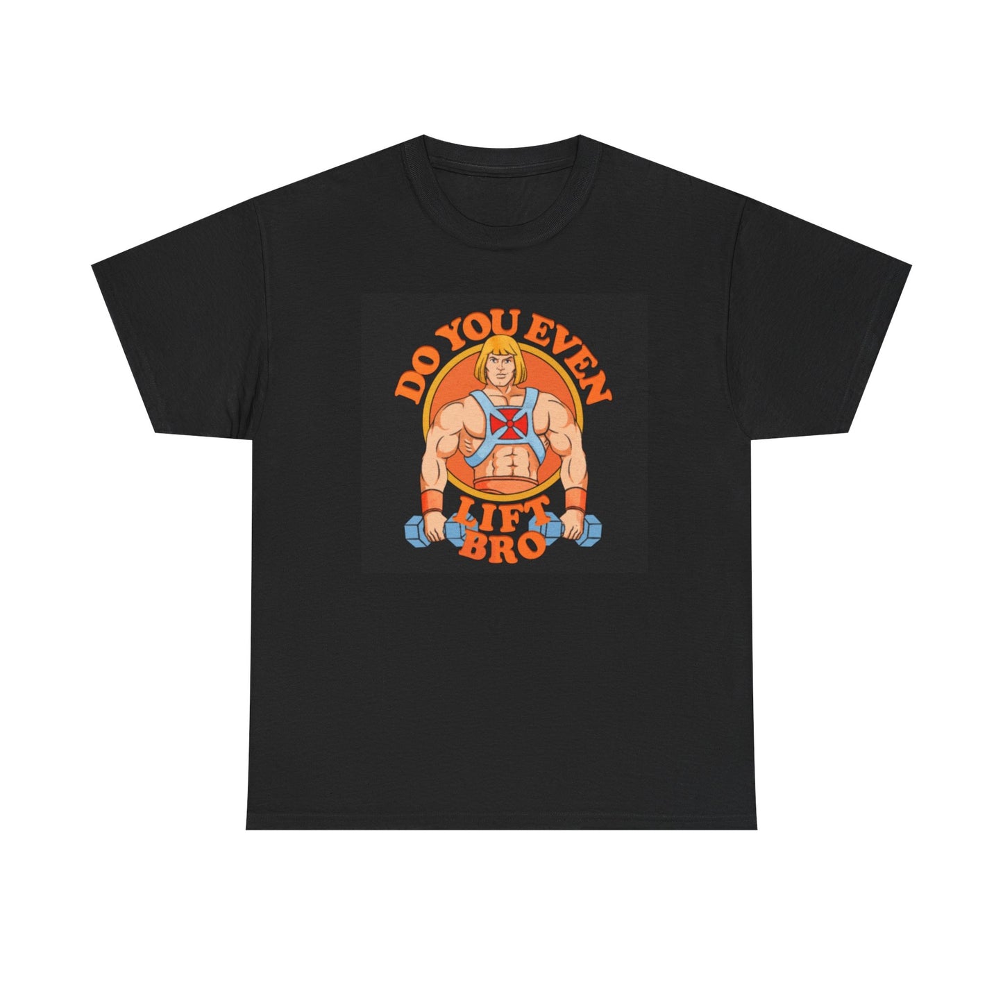 Do You Even Lift Bro Funny Graphic T Shirt Vintage Heavy Cotton Tee
