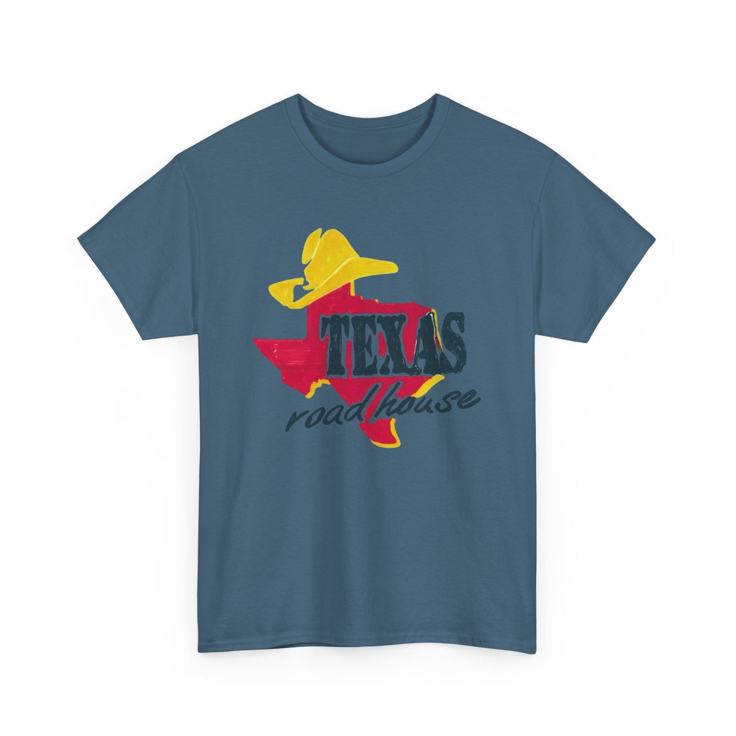 Texas Roadhouse Vintage T Shirt Graphic Unisex Heavy Cotton Tee NEW GIFT