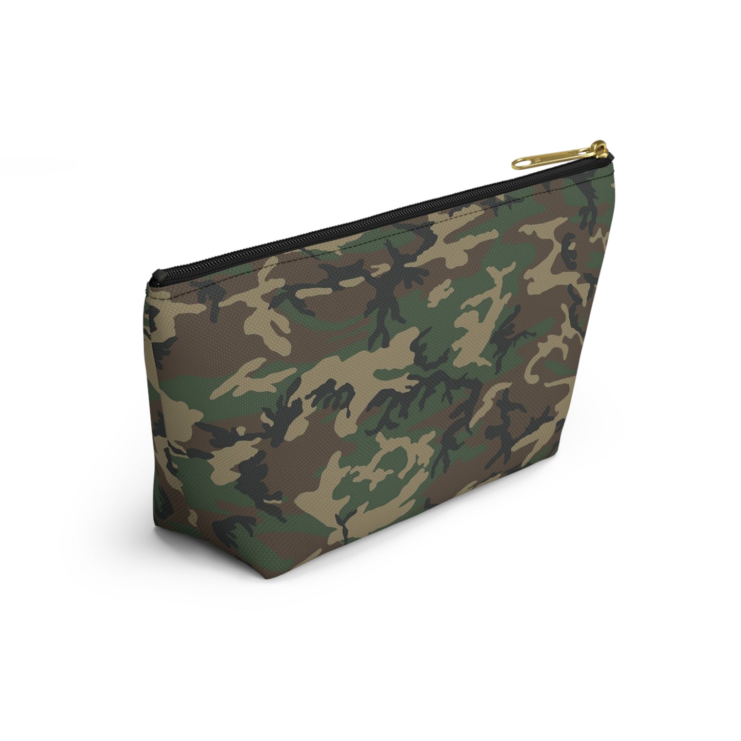 Camo Military Travel Bag Accessory Pouch w T-bottom