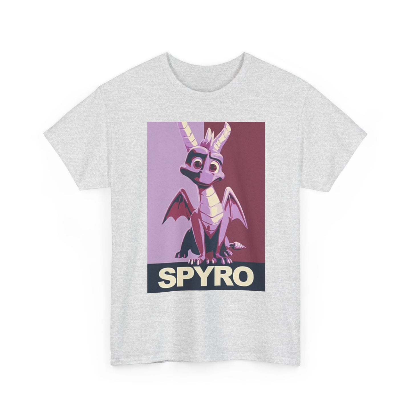 Spyro Graphic T Shirt Vintage VIdeo Games Retro Unisex Heavy Cotton Tee
