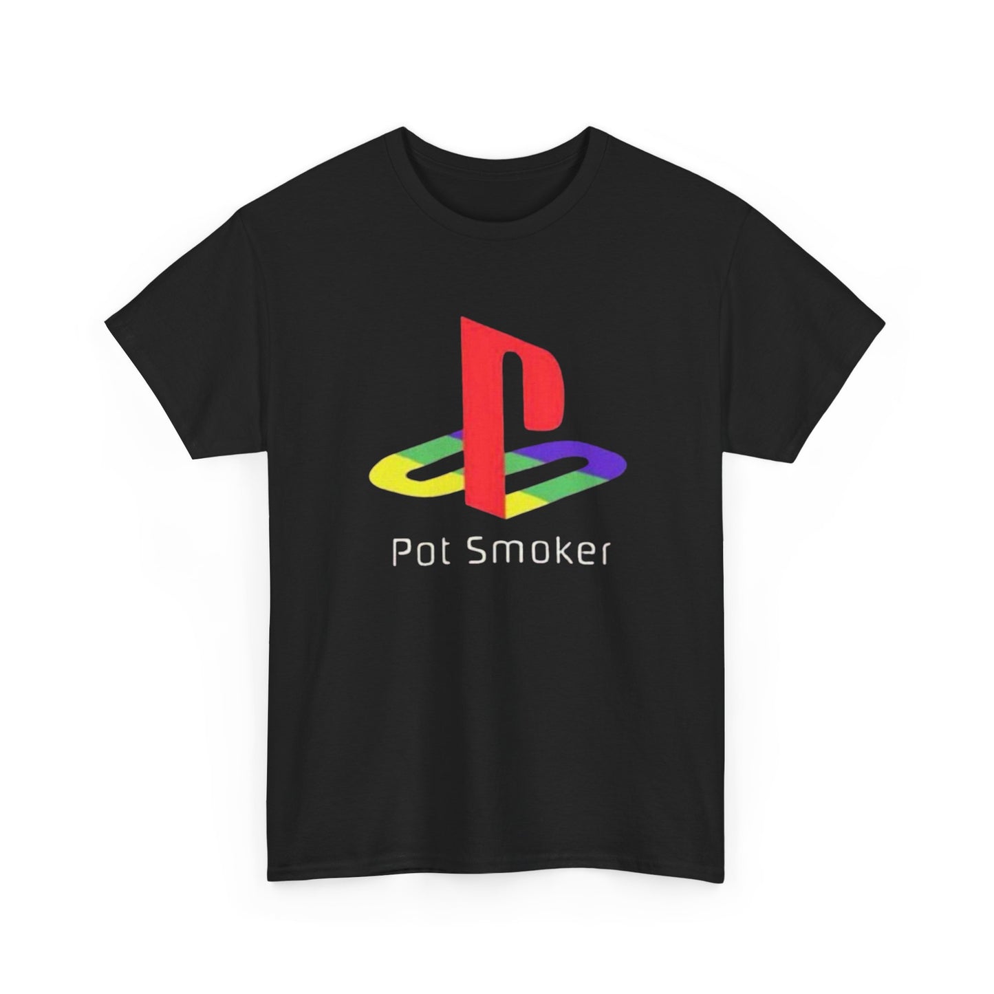 Pot Smoker Funny Gaming Humor Graphic T Shirt S-5XL Unisex Cotton