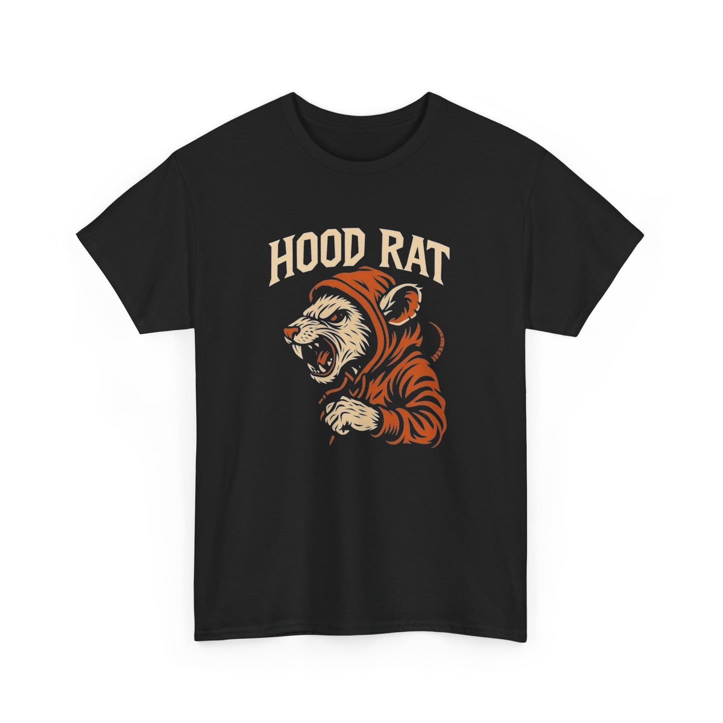 Hood Rat Graphic T-Shirt Unisex Heavy Cotton Tee NEW