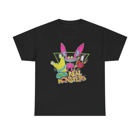 Real Monsters Vintage Graphic T Shirt NEW ADULT Tee