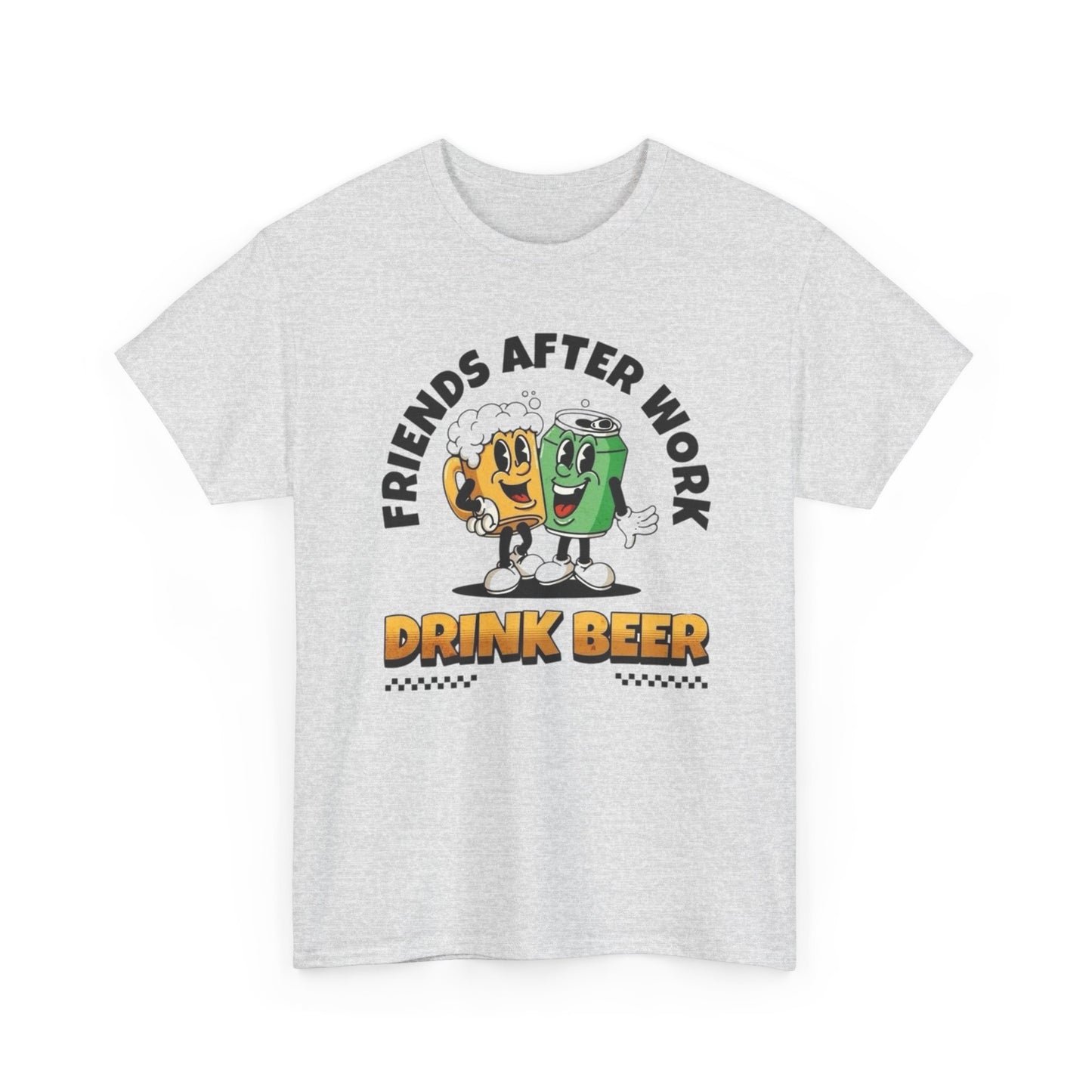 Friends After Work Drink Beer Graphic T Shirt ADULT NEW