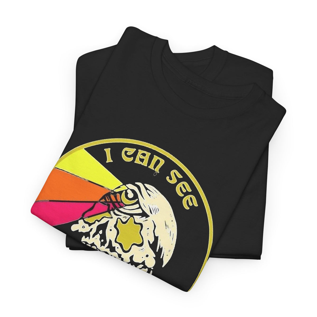 I Can See Through Your BS Funny Graphic T Shirt Men's Heavy Cotton Tee
