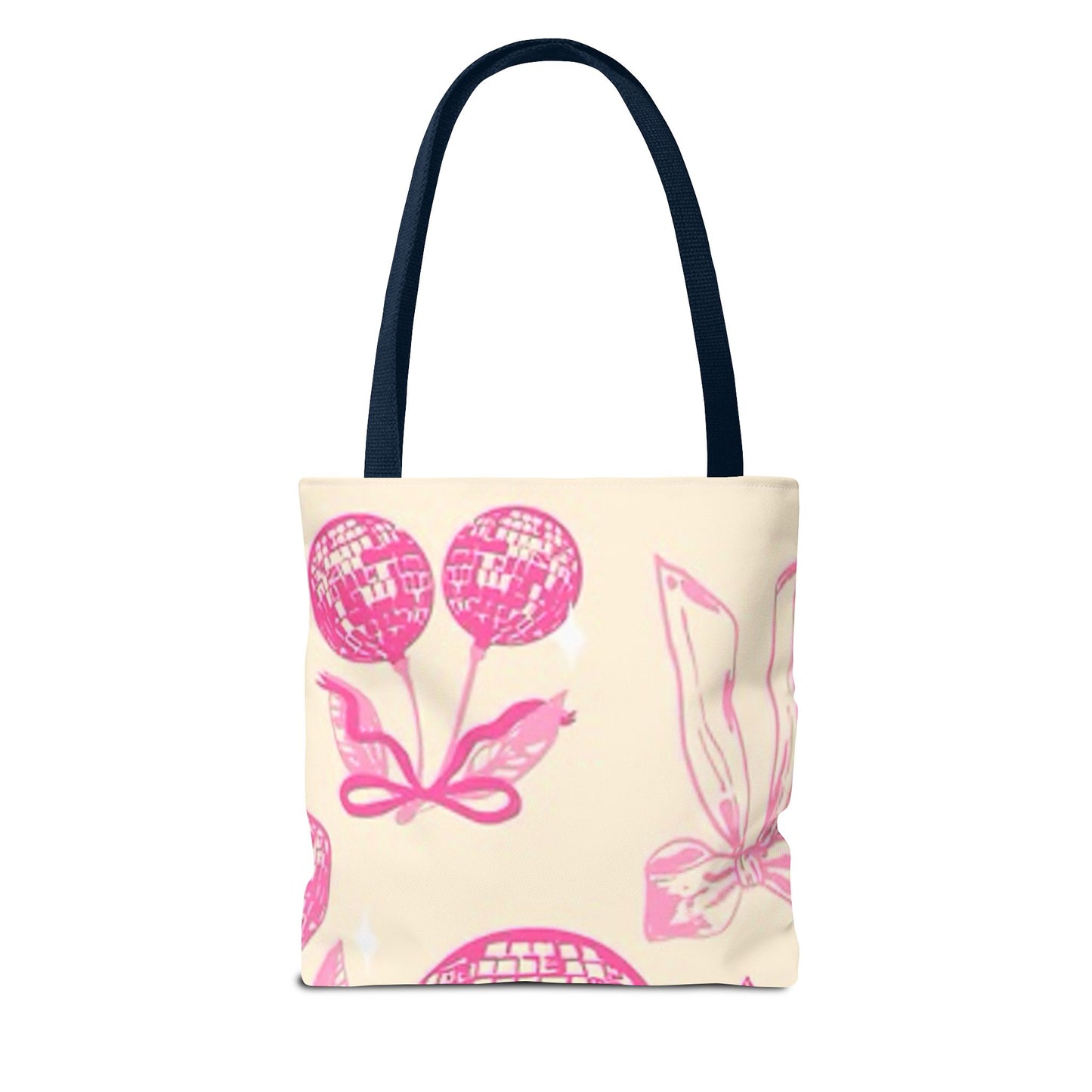 Pink And Cream Bows Brand NEW Tote Bag (AOP)