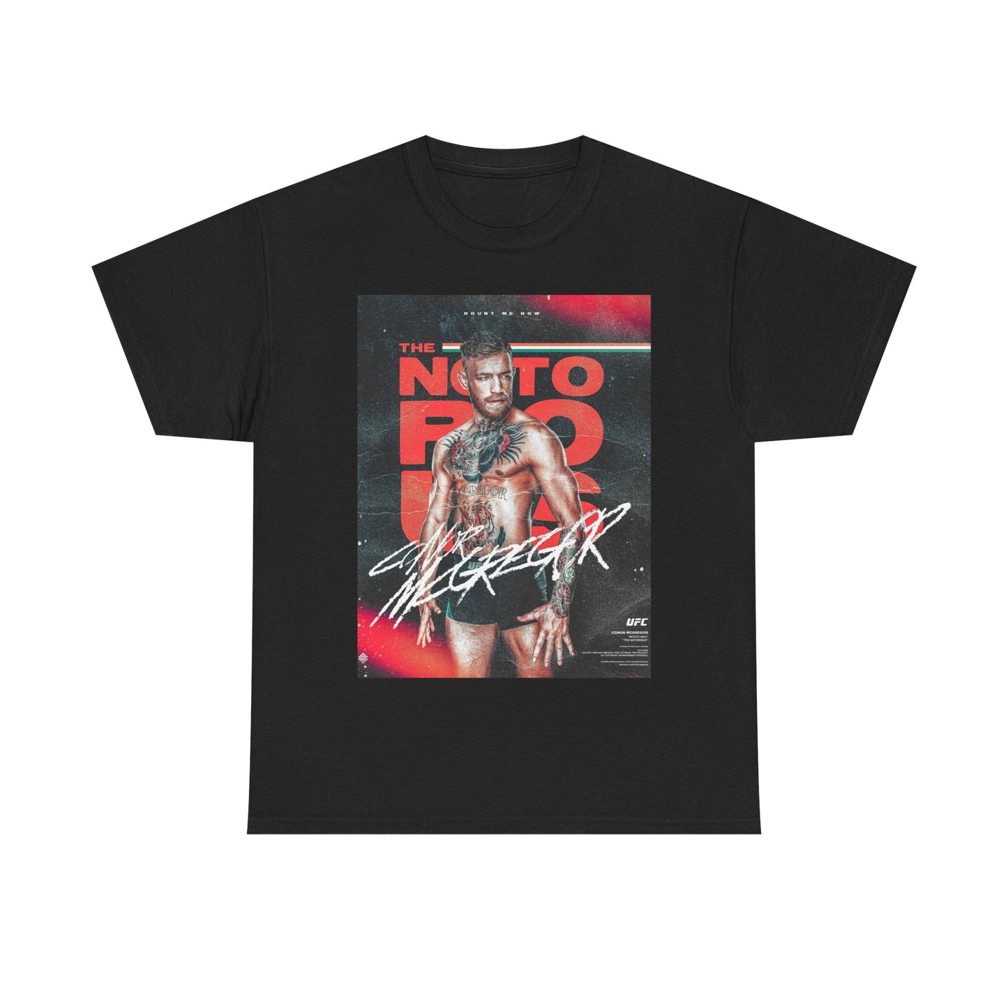 Conor Mcgregor Tshirt UFC Ireland MMA FIghting Retro Graphic Unisex Heavy Cotton