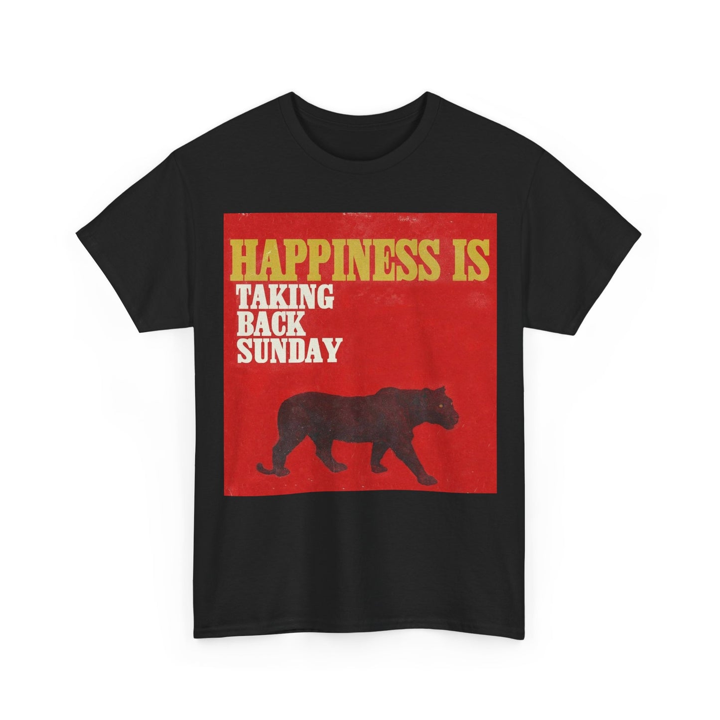 Taking back Sunday T-shirt vintage emo band retro Unisex Heavy Cotton Tee