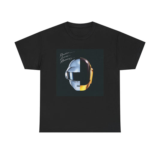 Daft Punk Band Tshirt EDM Techno Tour Merch Unisex Heavy Cotton Tee